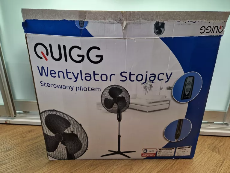 WENTYLATOR WIATRAK WOLNOSTOJĄCY QUIGG TX-161R