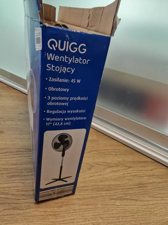 WENTYLATOR WIATRAK WOLNOSTOJĄCY QUIGG TX-161R