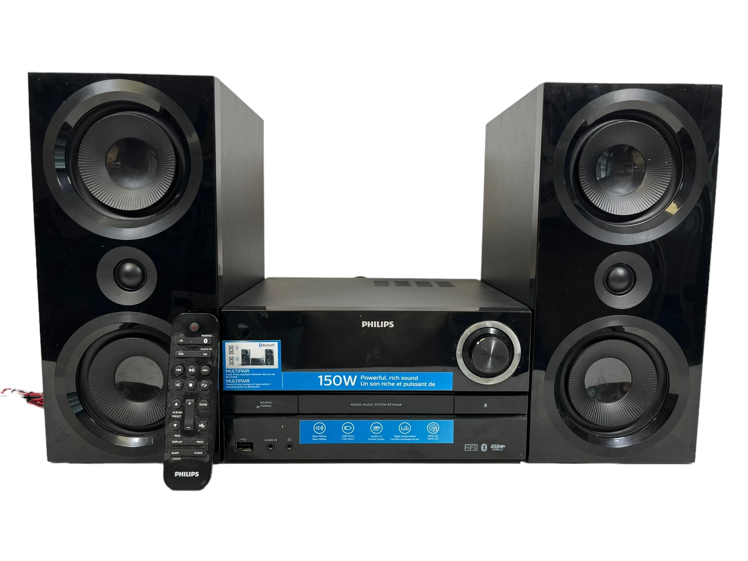 wieza-stereo-philips-btm336012-opis-grunwaldzka-25-elblag