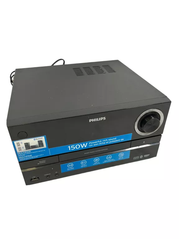 wieza-stereo-philips-btm336012-opis-stan-uzywany