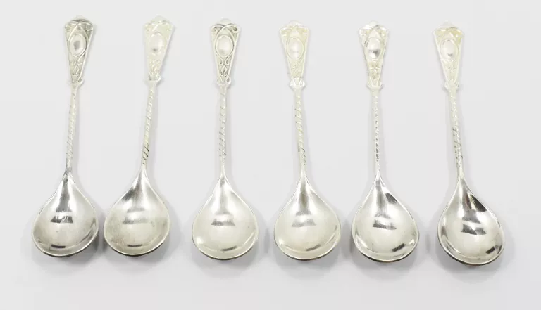 komplet-lyzeczek-do-kawy-spoldzielnia-rzemieslnicza-zoliborzplater-6516-stan-nie-wymaga-renowacji