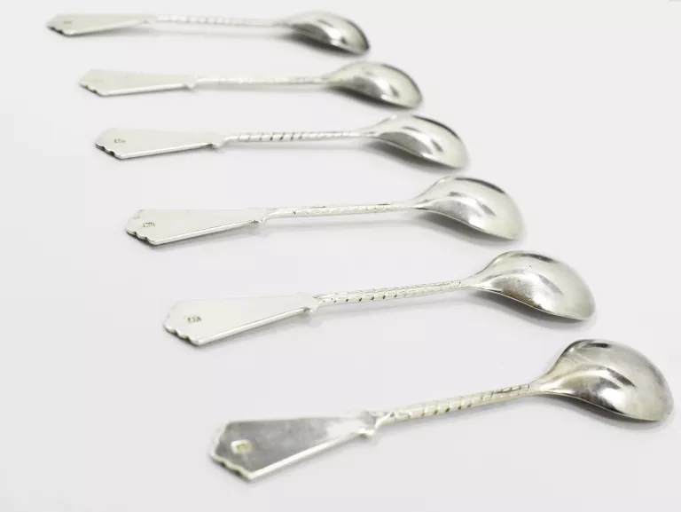 komplet-lyzeczek-do-kawy-spoldzielnia-rzemieslnicza-zoliborzplater-6516-stan-nie-wymaga-renowacji