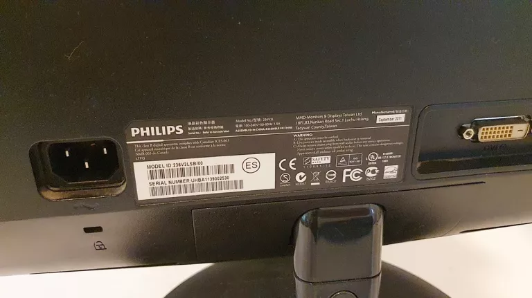 MONITOR PHILIPS 236V3LSB/00 - ODBIÓR OSOBISTY
