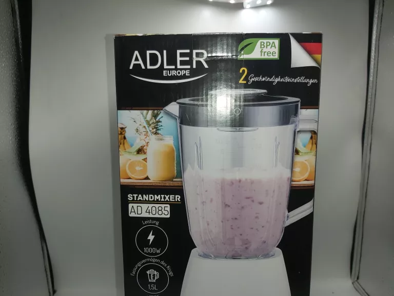 BLENDER KIELICHOWY MIKSER 1,5L 1000W ADLER AD 4085 KOMPLET!!!