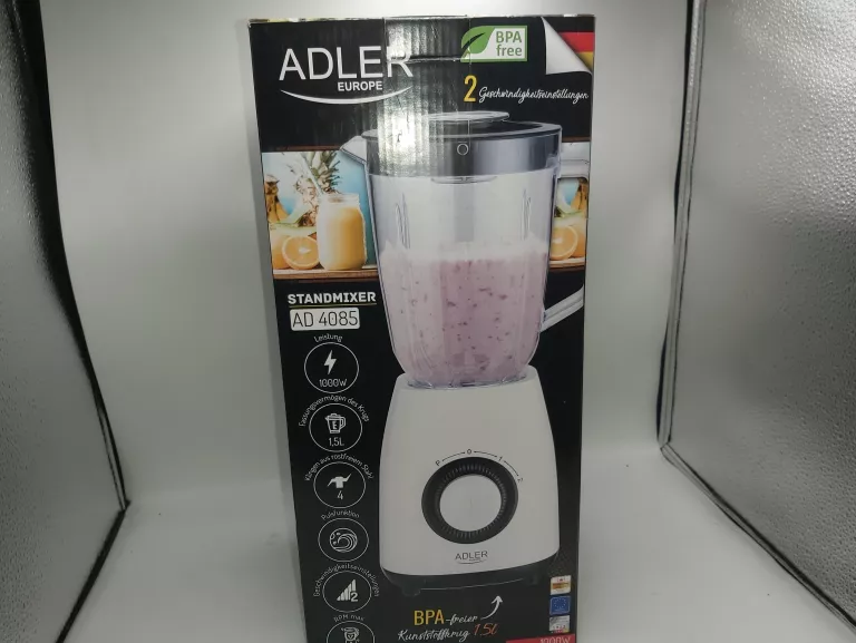 BLENDER KIELICHOWY MIKSER 1,5L 1000W ADLER AD 4085 KOMPLET!!!