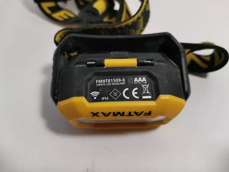 LATARKA CZOŁOWA Z SENSOREM RUCHU STANLEY FATMAX 200LM FMHT81509-0