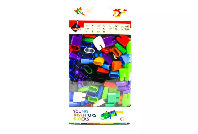 KLOCKI YOUNG INVENTORS BLOCKS ZESTAW DO BUDOWANIA