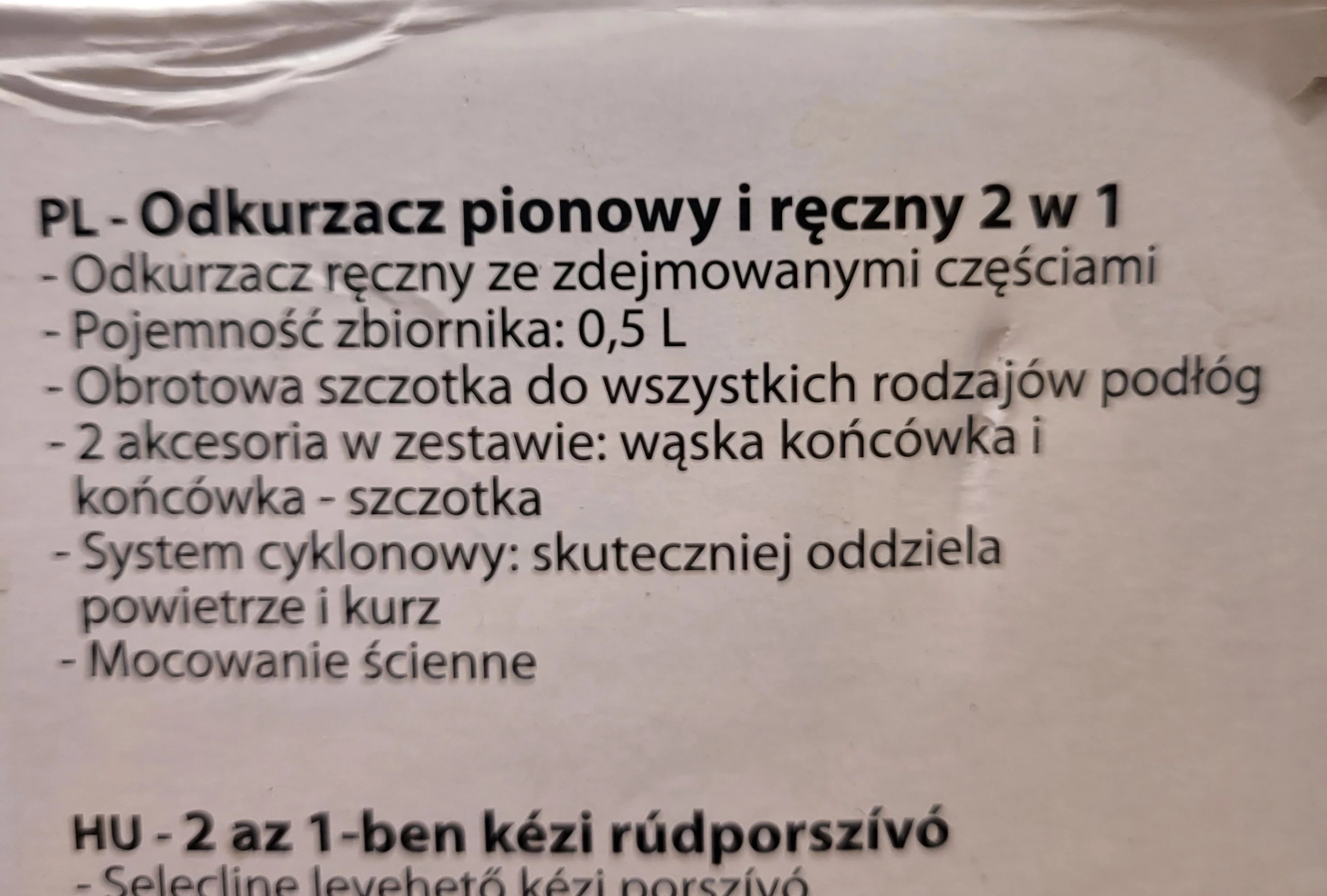 odkurzacz-pionowy-selecline-ev-ac675-400w-sklejony-tasma-zasilanie-sieciowe