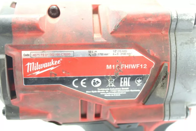 MILWAUKEE KLUCZ UDAROWY FUEL 1/2' M18 FHIWF12-502X