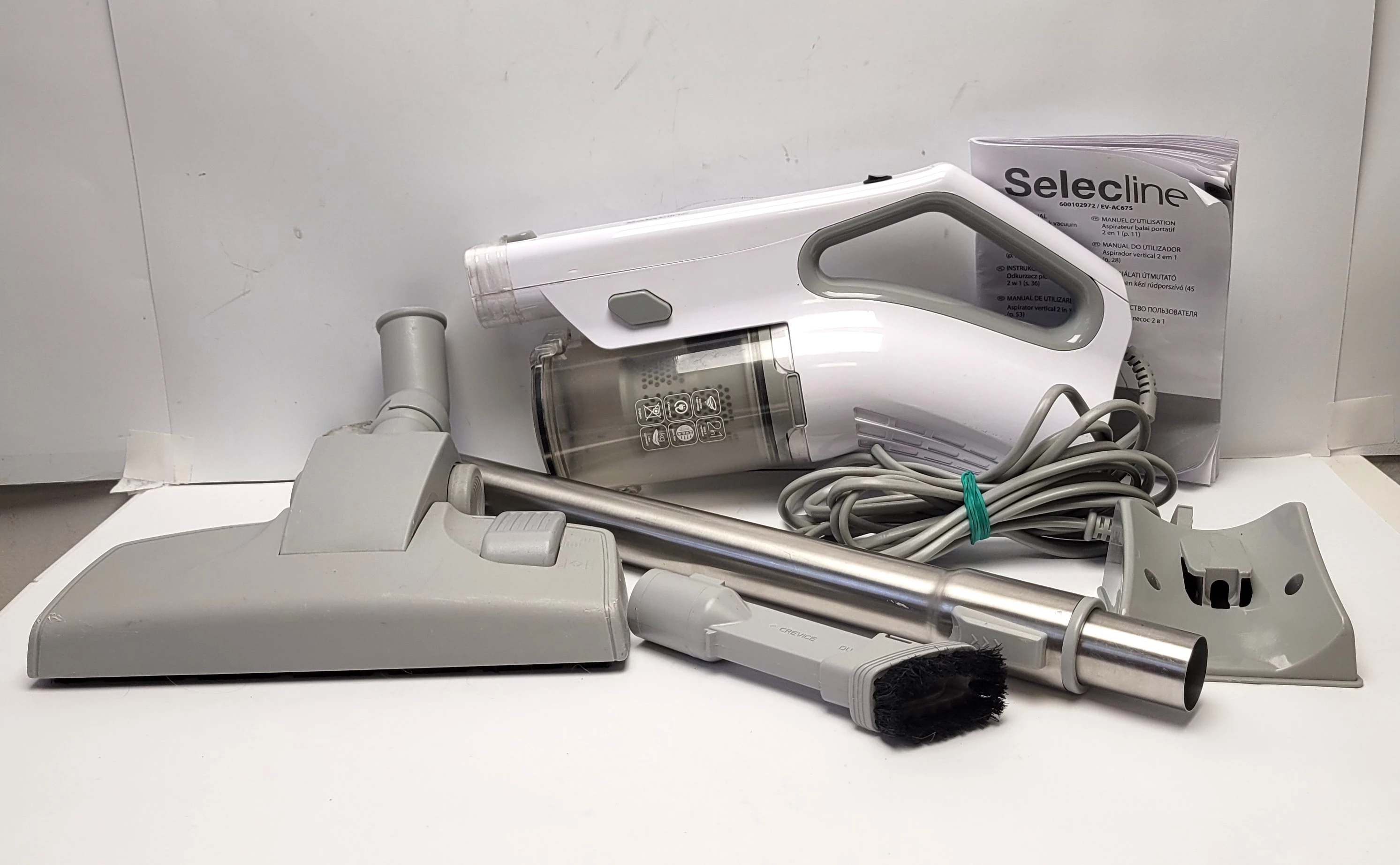 odkurzacz-pionowy-selecline-ev-ac675-400w-sklejony-tasma-stan-uzywany