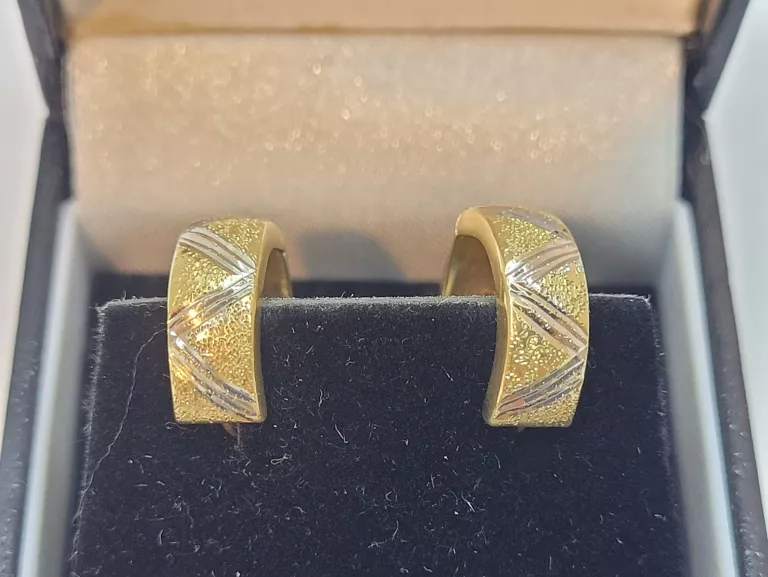 ZŁOTE KOLCZYKI PR. 585 / 2,05G / 2CM