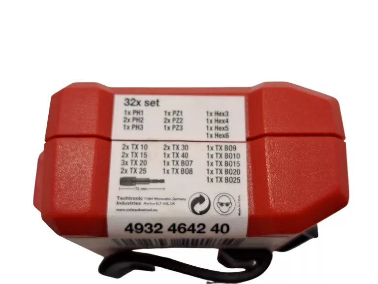 ZESTAW BITÓW UDAROWYCH MILWAUKEE SHOCKWAVE IMPACT DUTY 32 SZT