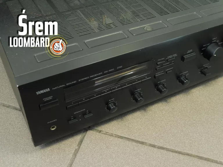 AMPLITUNER YAMAHA RX-550, SOLO, DB STAN!