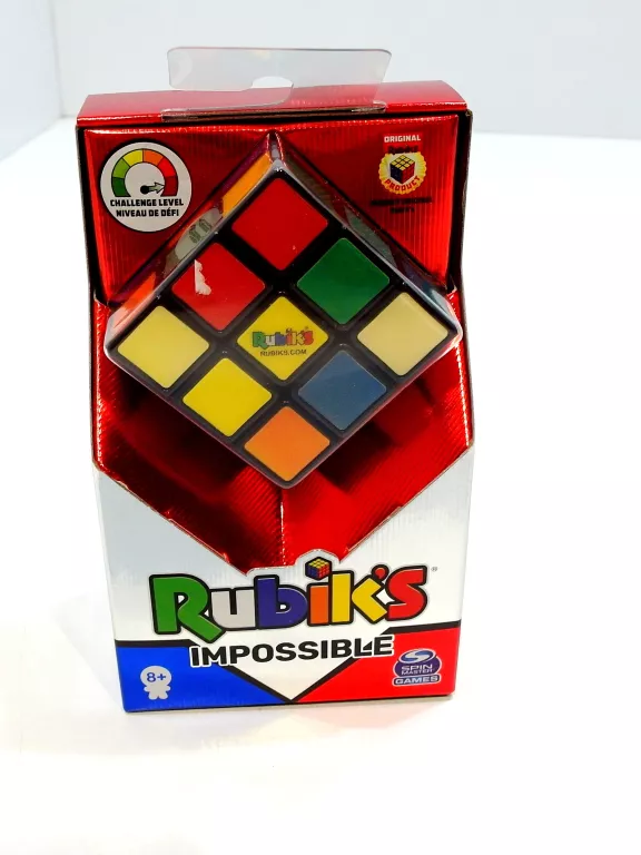 KOSTKA RUBIKA 3X3 ZMIENIAJĄCA KOLOR POZIOM ZAAWANSOWANY RUBIK'S IMPOSSIBLE