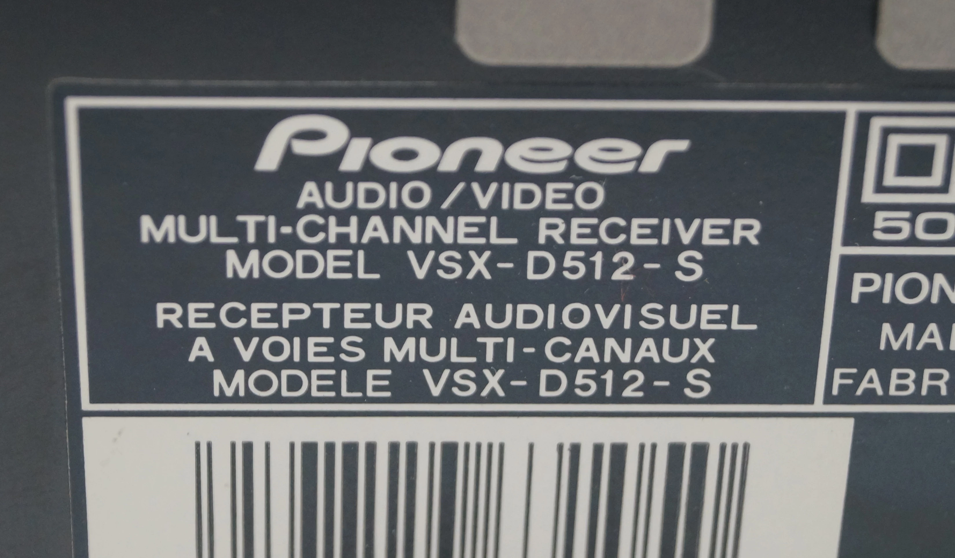 wzmacniacz-pioneer-vsx-d512-komunikacja-brak