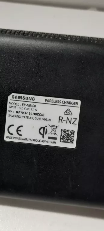 SAMSUNG WIRELESS CHARGER DUO CZARNA (EP-N6100TBEGWW)
