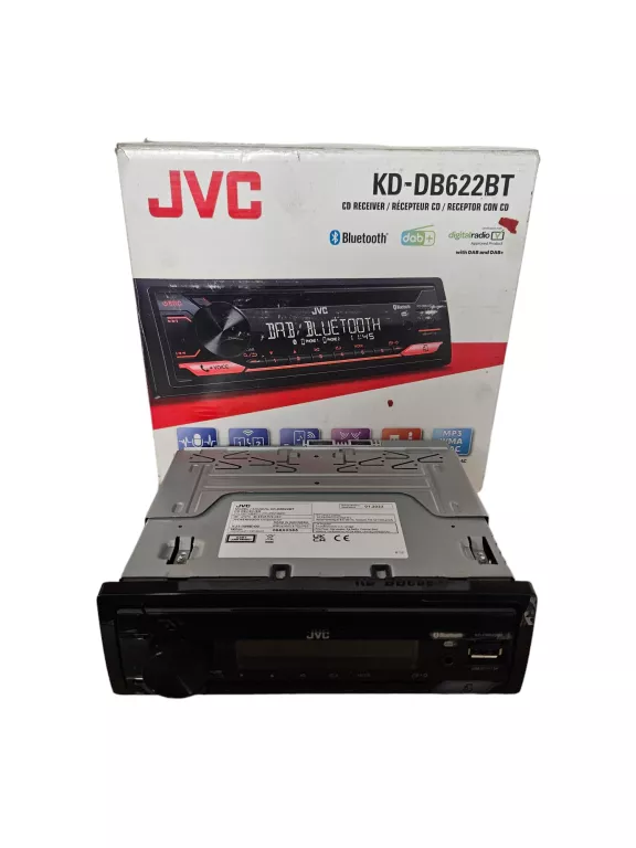 RADIO SAMOCHODOWE JVC KD-DB622BT