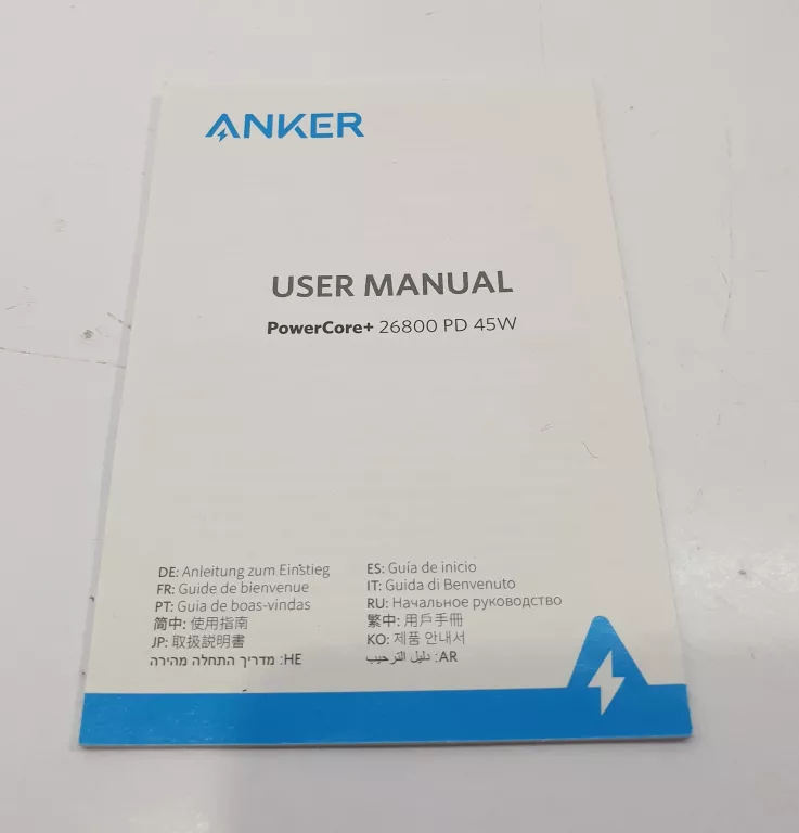 ANKER POWER BANK POWERCORE+ 26800 MAH PD (CZARNY)