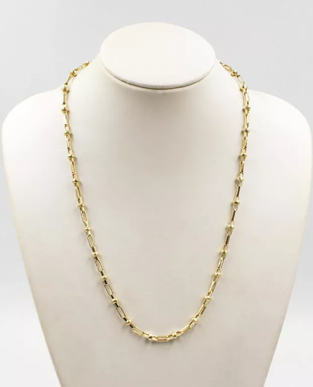 DOSKONAŁY ZŁOTY ŁAŃCUSZEK 14K 58 CM 11,58G