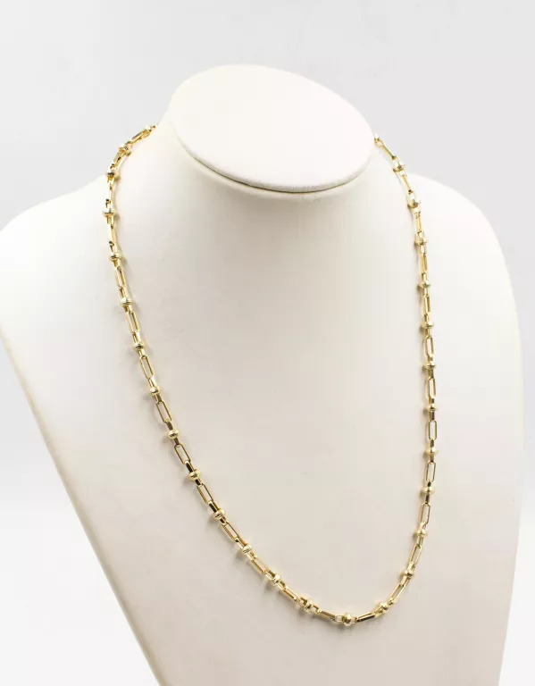 DOSKONAŁY ZŁOTY ŁAŃCUSZEK 14K 58 CM 11,58G