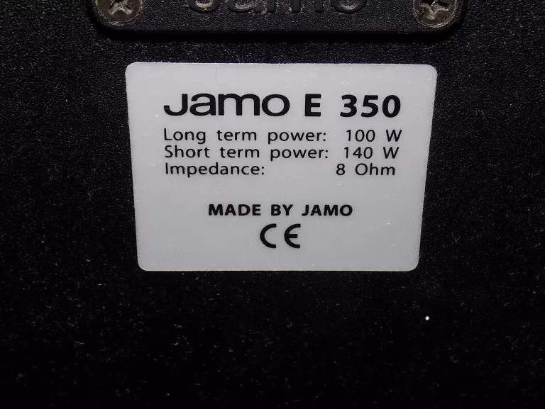 KOLUMNY ZESTAW KINO DOMOWE JAMO E3 5.1 480W