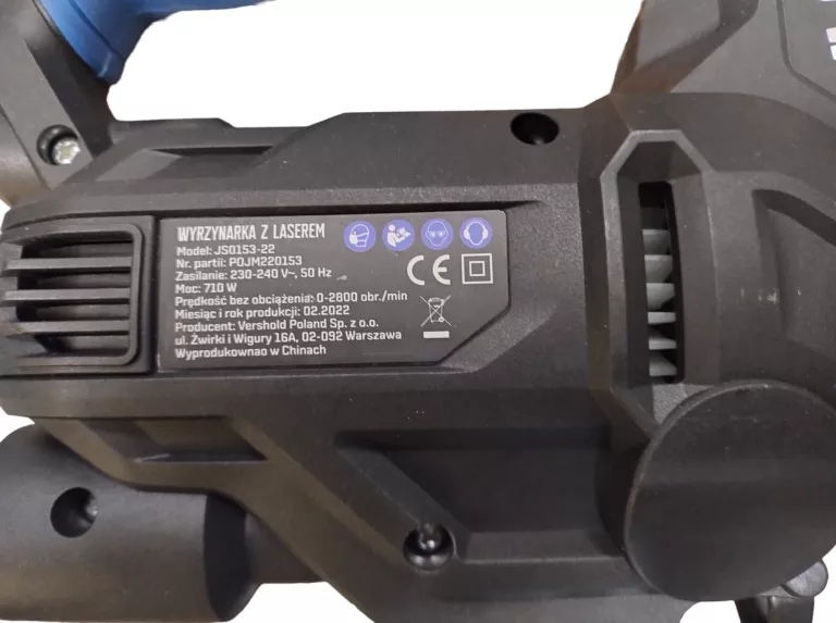 WYRZYNARKA NITEO TOOLS Z LASEREM 710W