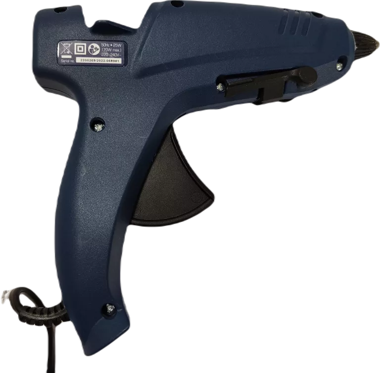 PISTOLET DO KLEJU FERM GGM1005 11 195 °C KLEJ NA GORĄCO 70 W NIEBIESKI