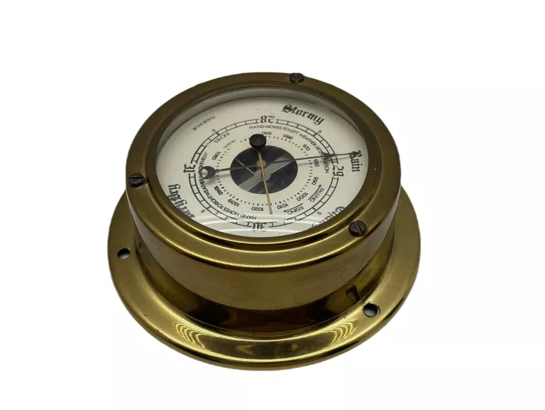 STARY ANGIELSKI BAROMETR MADE IN UK