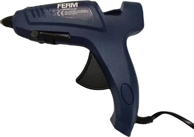 PISTOLET DO KLEJU FERM GGM1005 11 195 °C KLEJ NA GORĄCO 70 W NIEBIESKI