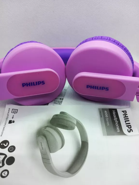 SŁUCHAWKI BEZPRZEWODOWE PHILIPS TAK4206 KOMPLET