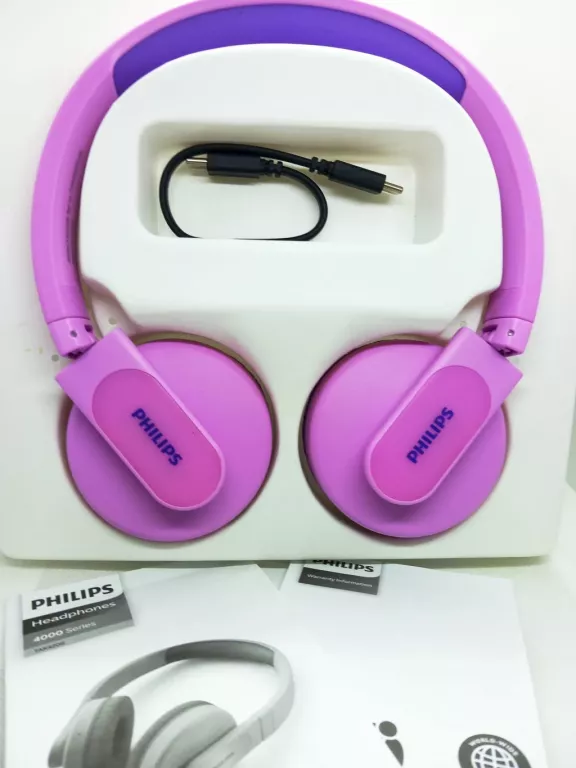 SŁUCHAWKI BEZPRZEWODOWE PHILIPS TAK4206 KOMPLET