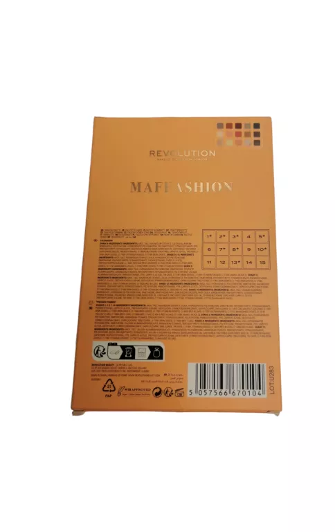 MAKEUP REVOLUTION X MAFFASHION 2.0 CIENIE