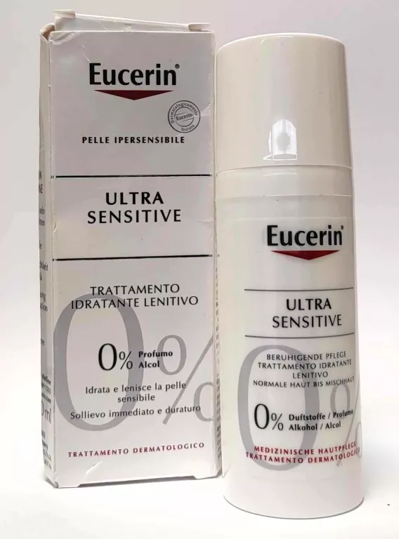 KREM DO SKÓRY WRAŻLIWEJ EUCERIN ULTRA SENSITIVE 50ML.