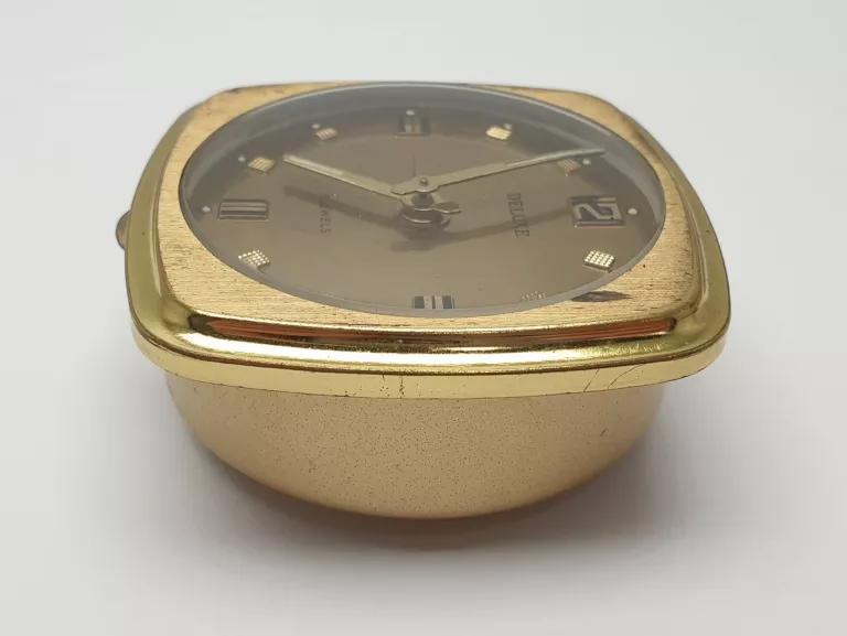 ZEGAREK BUDZIK PODRÓŻNY DELUXE 2 JEWELS VINTAGE