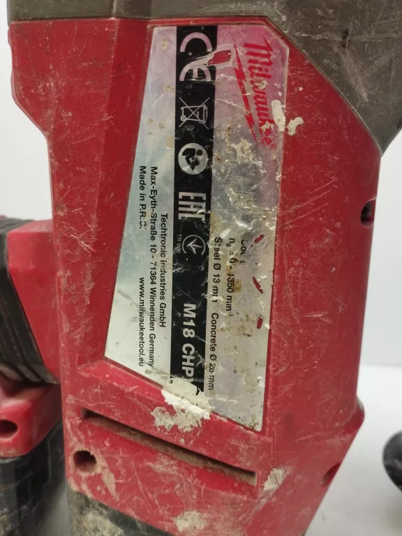 MŁOTOWIERTARKA MILWAUKEE M18 CHX 2,5J+AKU