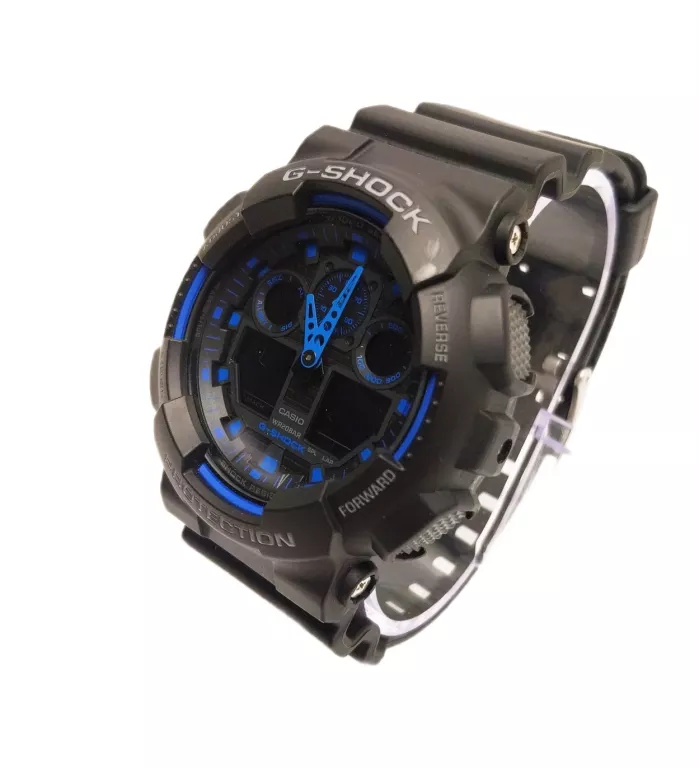 ZEGAREK CASIO G-SHOCK GA-100-1A2 + PUDEŁKO BRAK PODŚWIETLANIA