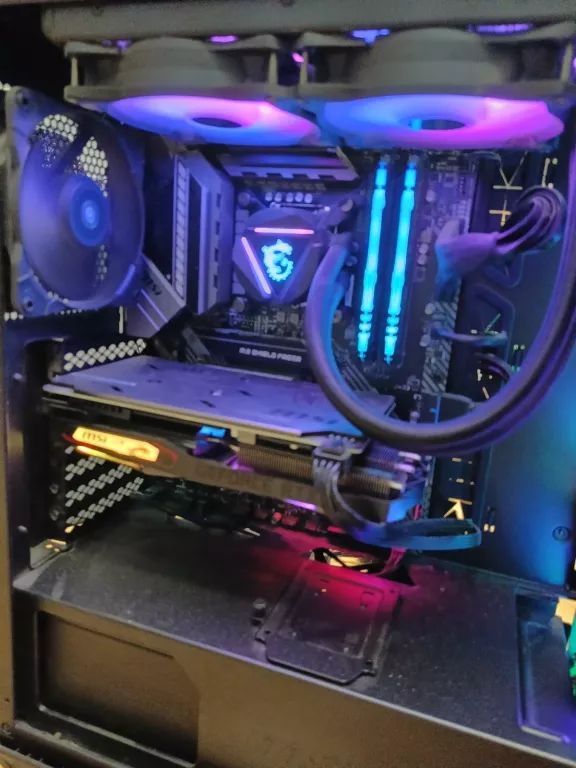 KOMPUTER STACJONARNY I7 10700KF RTX 2060 SUPER 8GB 16GB 256GB SSD Z490 MSI