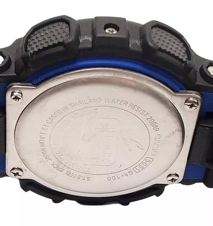 ZEGAREK CASIO G-SHOCK GA-100-1A2 + PUDEŁKO BRAK PODŚWIETLANIA
