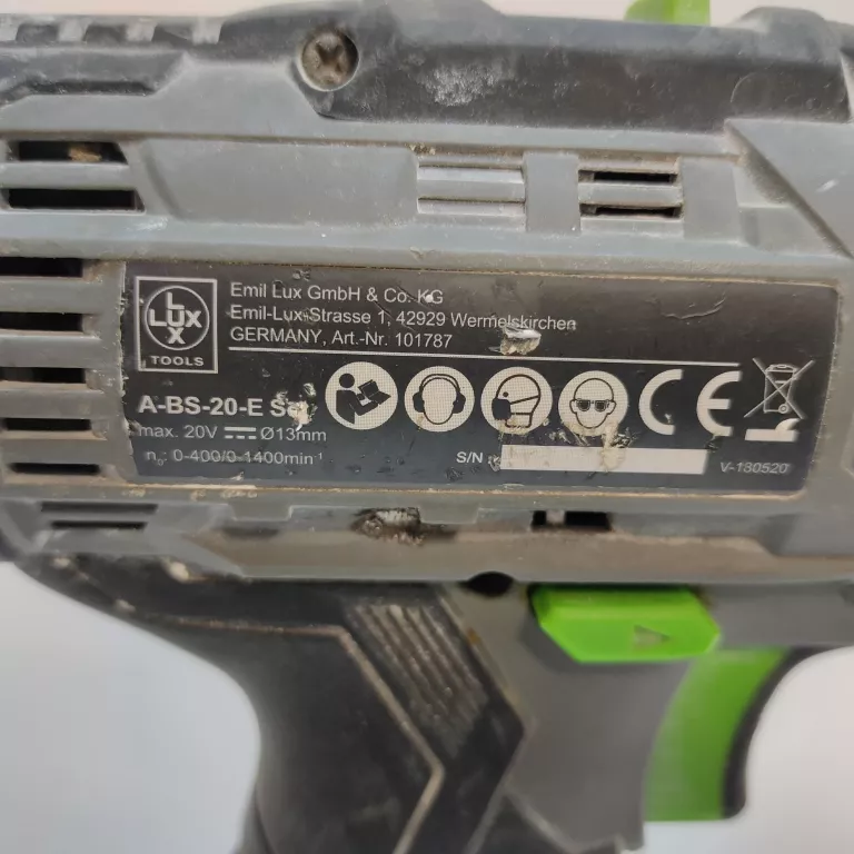 WIERTARKO-WKRĘTARKA LUX TOOLS A-BS-20-E SET