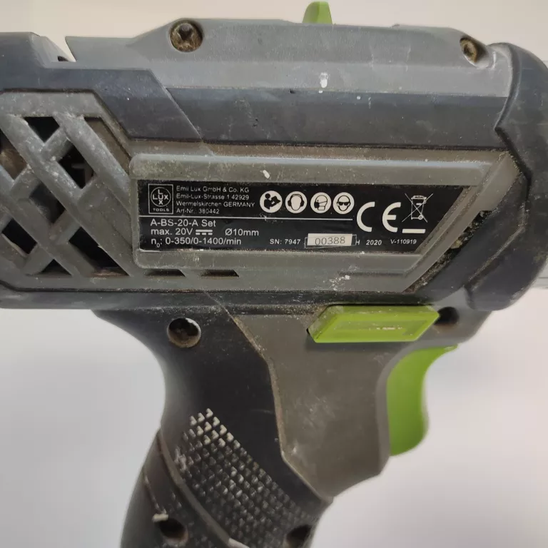 WIERTARKO-WKRĘTARKA LUX TOOLS A-BS-20 SET