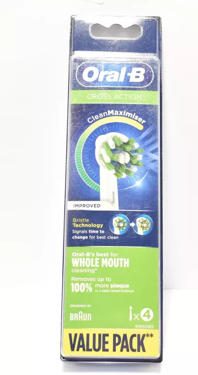 KOŃCÓWKI ORAL-B CROSS ACTION 4SZT