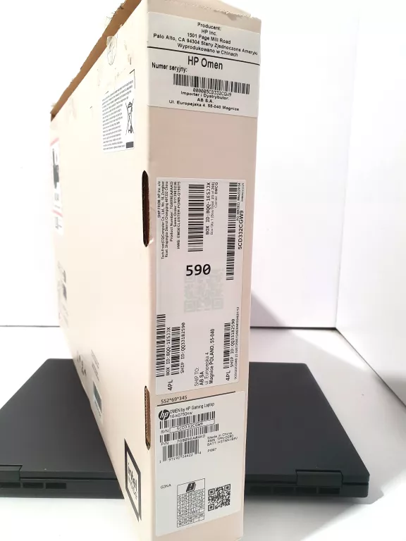 LAPTOP HP OMEN 16-K0750NW 16,1"/16GB/512GBSSD/I5