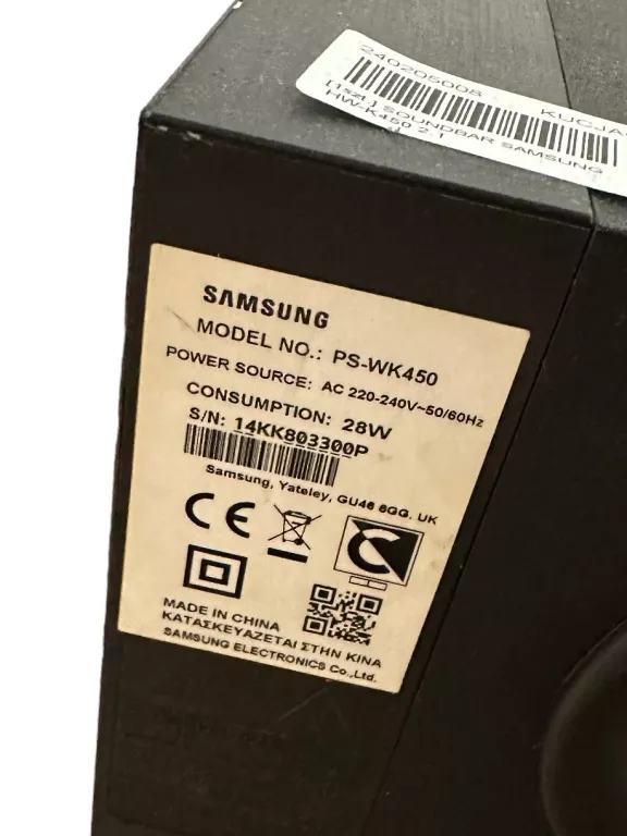 SOUNDBAR SAMSUNG HW-K450 2.1