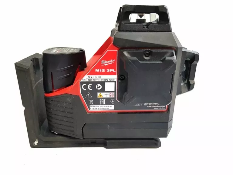 PROMOCJA! LASER KRZYŻOWY MILWAUKEE M12 3PL KOMPLET