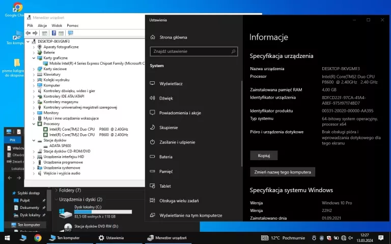 laptop-samsung-r509-ladowarka-stan-uzywany
