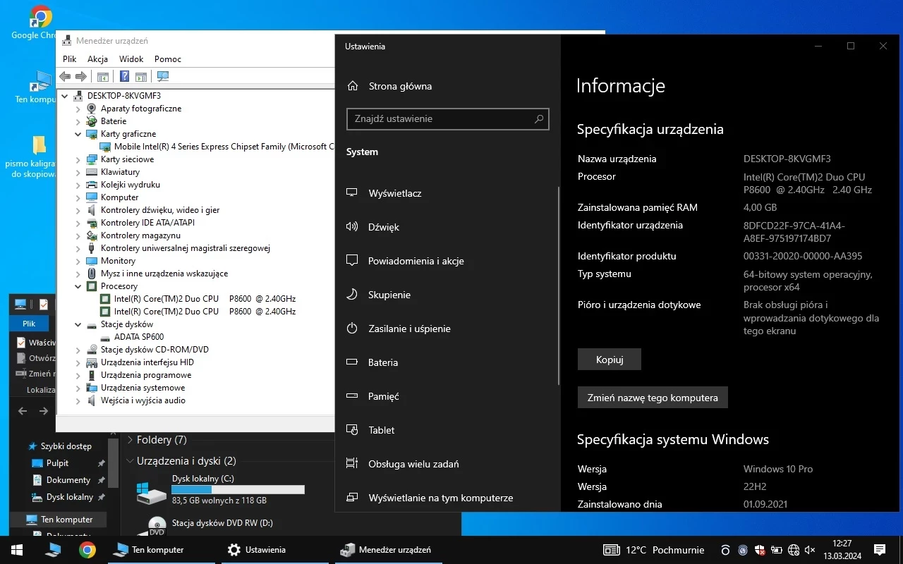 laptop-samsung-r509-ladowarka-stan-uzywany