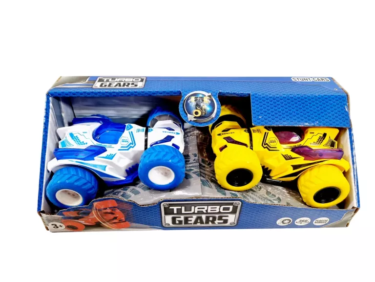 TURBO GEARS STUNT CARS | AUTA KASKADERSKIE 360 2-PACK