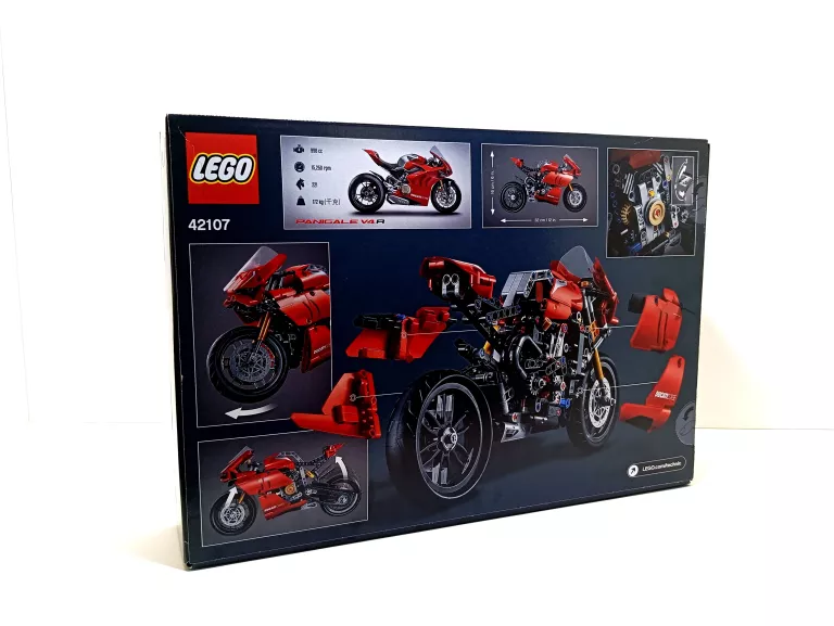 LEGO TECHNIC DUCATI PANIGALE V4 R 42107