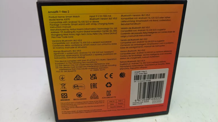 SMARTWATCH AMAZFIT T-REX 2 *GWARANCJA*
