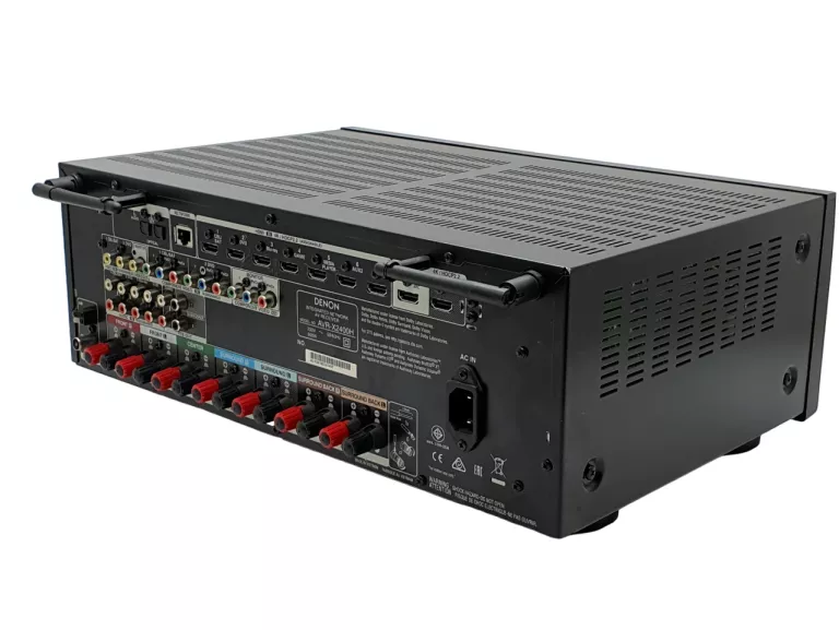 AMPLITUNER DENON AVR-X2400H HDMI ARC 4K HDR ATMOS WIFI BLUETOOTH